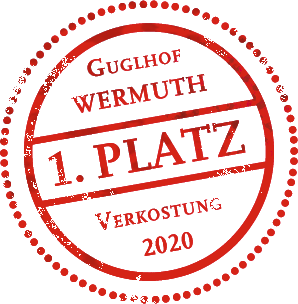 1.Platz Stempel RETRO ROT